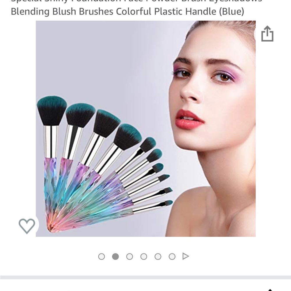 G-Texnik
Makeup Brushes, 10PCs Professional Cosmetic Brush Set